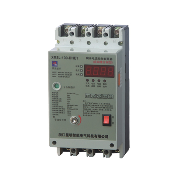 自動(dòng)重合閘型智能三相剩余電流動(dòng)作斷路器集成了傳統(tǒng)的斷路器（熔斷器）、接觸器、過(guò)載（或過(guò)壓、漏電等）保護(hù)繼電器、啟動(dòng)器、隔離器等主要功能，具有遠(yuǎn)距離自動(dòng)控制和本地直接控制功能，具有面板顯示及信號(hào)報(bào)警功能，具有過(guò)壓保護(hù)、欠壓保護(hù)、過(guò)流保護(hù)、漏電保護(hù)等功能，具有體積小、可靠性高、短路分?jǐn)嗄芰?qiáng)、飛弧距離短等優(yōu)點(diǎn)。適用于三相四線(xiàn)中性點(diǎn)直接接地TT接地系統(tǒng))的低壓電網(wǎng)。用來(lái)對(duì)人身觸電危險(xiǎn)提供間接接觸保護(hù)，也可對(duì)線(xiàn)路或用電的接地故障、過(guò)電流、短路等進(jìn)行保護(hù)?！?></div>
          <div   id=